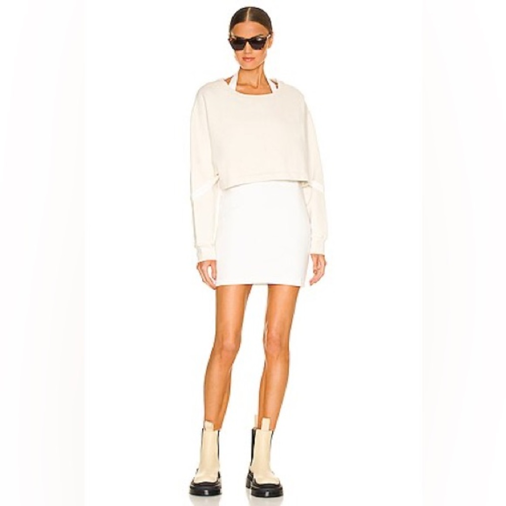 Revolve Shoreditch Ski Club’s Hartley Soft Touch Cropped Sweater Sweatshirt